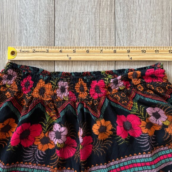 Patrons of Peace Floral Geometric Pattern Shorts Womens Small Colorful Boho - Picture 4 of 9